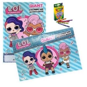 LOL SURPRISE DOLL Coloring book and Activity Set